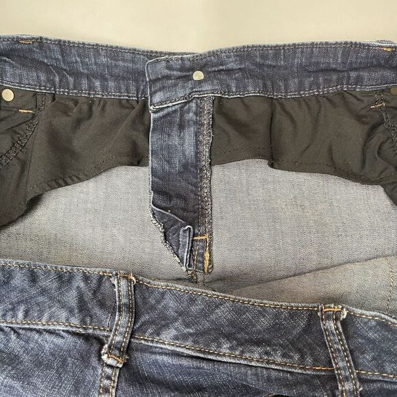 Torrid Jeans Womens 24XS Short Petite Blue Boot Cut Dark Wash High Rise Preppy - Picture 14 of 15